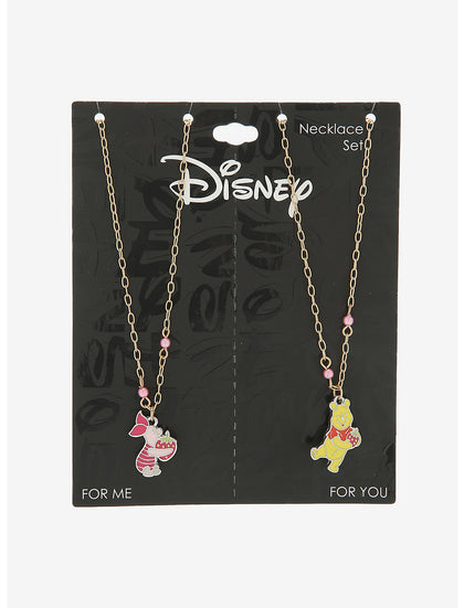 Winnie Pooh Y Piglet Collar Bff Mejores Amigos