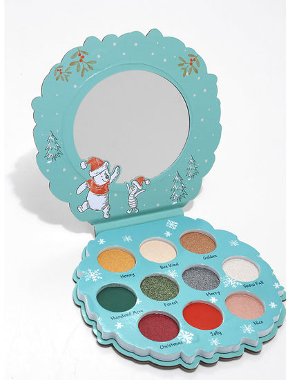 Winnie Pooh Paleta Sombras Navidad