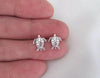 Aretes De Tortuga Plata