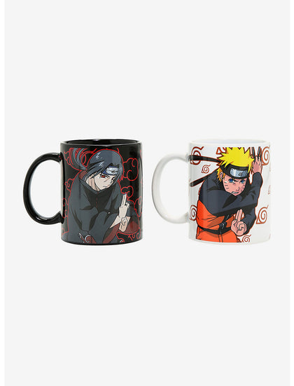 Naruto Shippuden Naruto & Itachi Set De Tazas