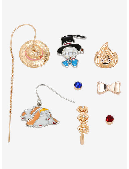 Estudio Ghibli Set De Aretes Castillo