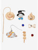 Estudio Ghibli Set De Aretes Castillo