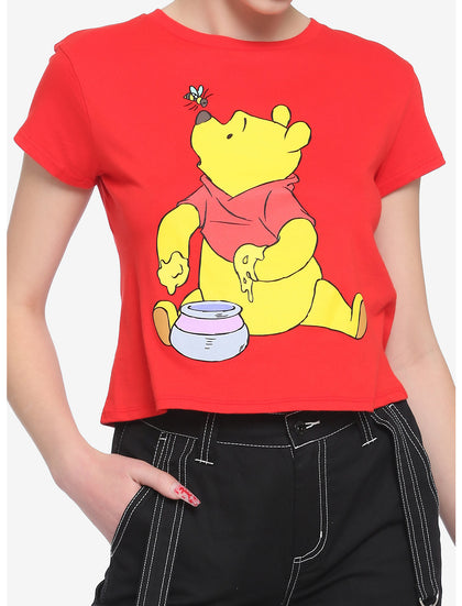 Winnie Pooh Camisa Roja