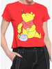 Winnie Pooh Camisa Roja