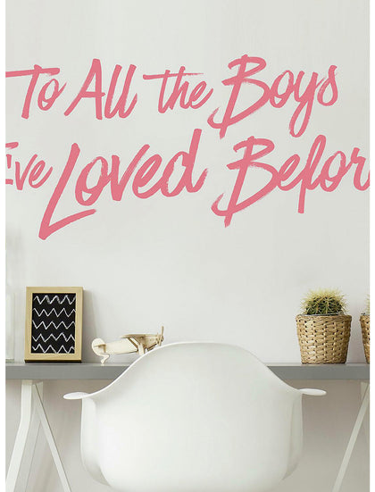 A Todos Los Chicos De Los Que Me Enamore Calcamonias Decorativas Para Pared