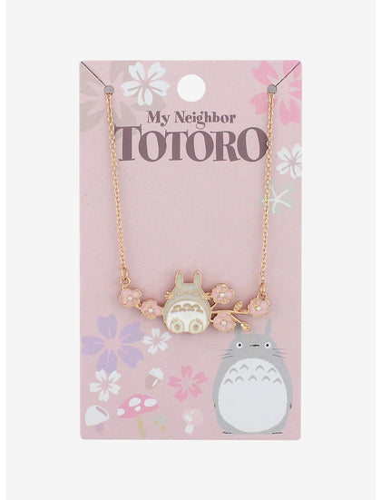 Estudio Ghibli Collar Totoro Flores