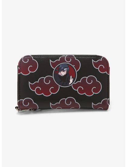 Naruto Shippuden Itachi Akatsuki Cartera Nubes