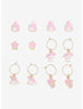 My Melody Sakura Set De Aretes