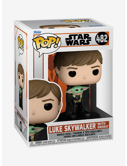 Funko Star Wars Pop! Luke Skywalker With Grogu Bobble-Head