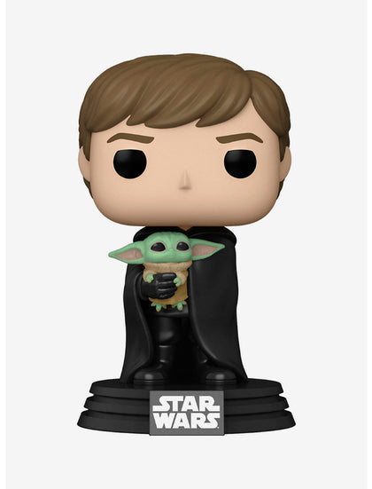 Funko Star Wars Pop! Luke Skywalker With Grogu Bobble-Head