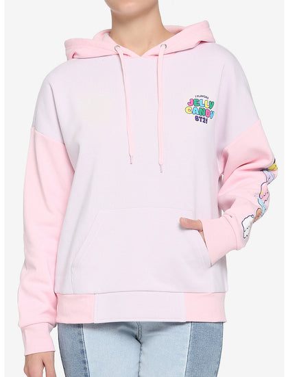 BT21 Jelly Candy Girls Hoodie BTS Sudadera