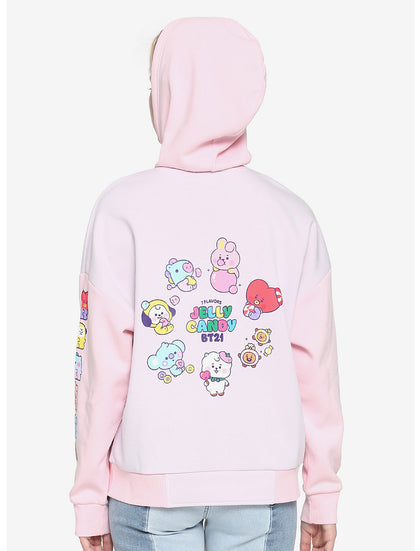 BT21 Jelly Candy Girls Hoodie BTS Sudadera