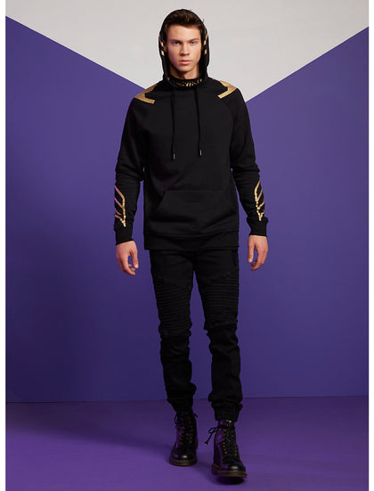 Marvel Hawkeye Hoodie Con Mascara