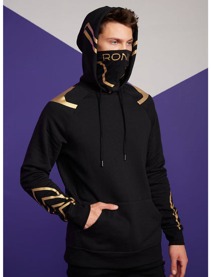 Marvel Hawkeye Hoodie Con Mascara