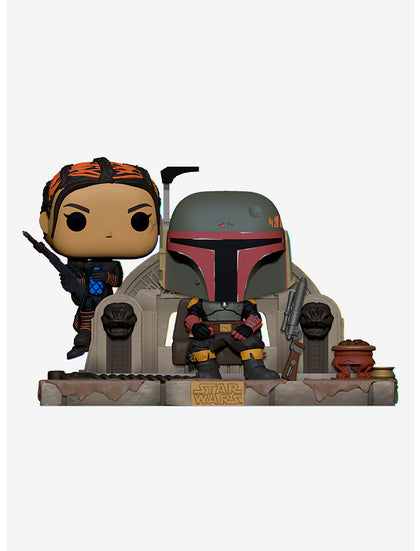 Funko Star Wars The Mandalorian Boba Fett Y Fennec Trono