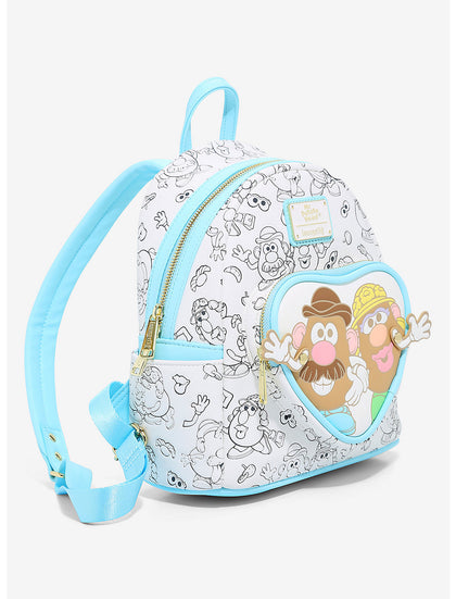 Señor Y Señora Cara De Papa Pareja Mochila