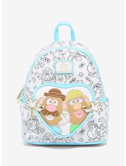 Señor Y Señora Cara De Papa Pareja Mochila