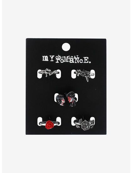 My Chemical Romance Set De Anillos
