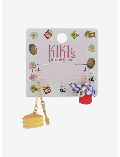 Estudio Ghibli Kikis Delivery Aretes Comida