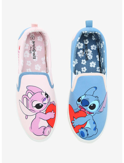 Lilo & Stitch Tennis Stitch Y Angel Sneakes Amor Corazon
