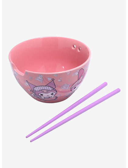 My Melody & Kuromi Pijamada Bowl Maruchan Ramen