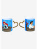 La Sirenita Set De Tazas Pareja Ariel Y Eric
