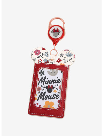 Minnie Mouse Portagafete Flores Otoño