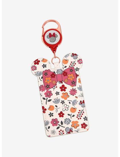 Minnie Mouse Portagafete Flores Otoño