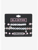 Black Pink Set De Brazaletes