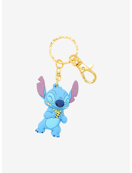 Stitch Llavero Comiendo Limon