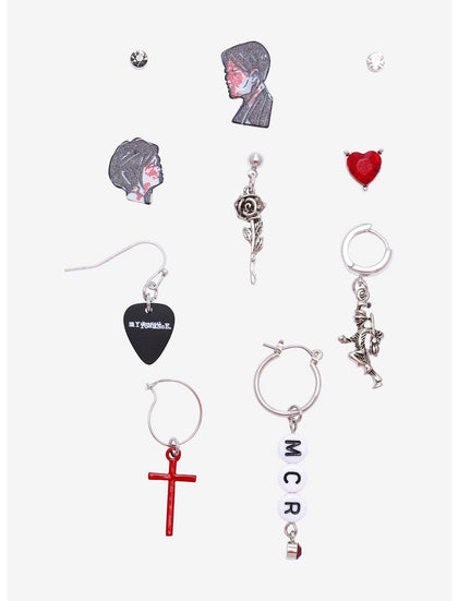 My Chemical Romance Set De Aretes Mismatch