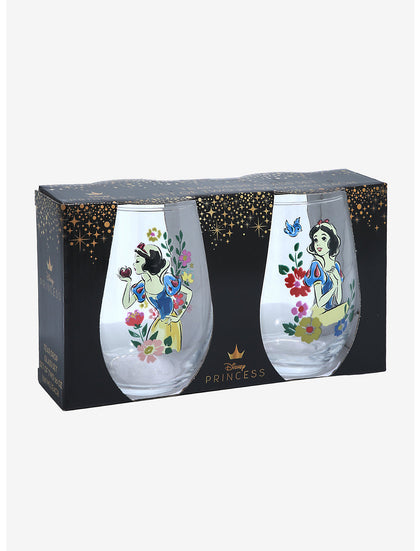 Disney Blanca Nieves Set De Vasos Acuarela