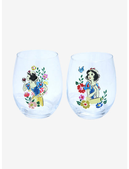 Disney Blanca Nieves Set De Vasos Acuarela