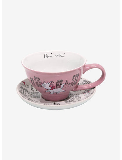 Los Aristogatos Plato Y Taza Marie Oui Oui