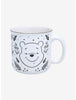 Winnie Pooh Taza Blanco Y Negro