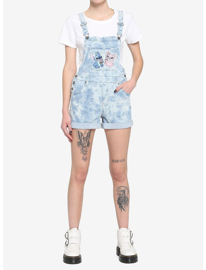 Disney Lilo & Stitch Angel & Stitch Jumper Overal Short