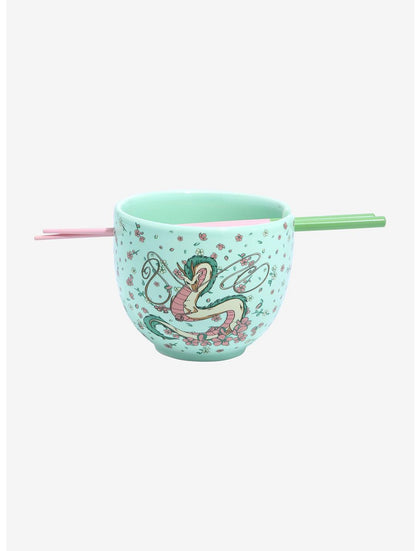 Estudio Ghibli Ramen Bowl Haku Sakura Spirited Away