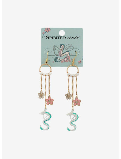 Estudio Ghibli Spirited Away Sakura Perla Set De Aretes