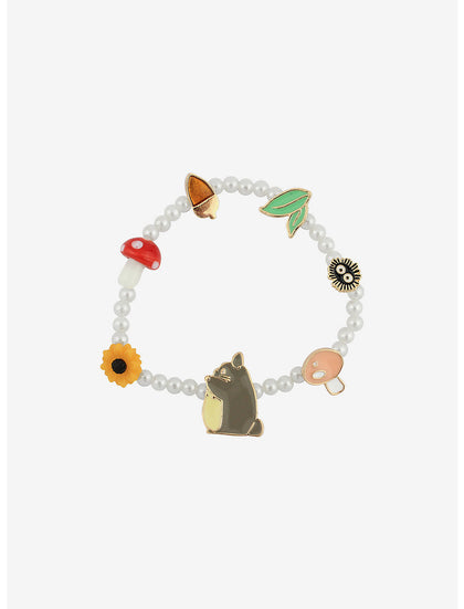 Estudio Ghibli Totoro Pulsera Perlas