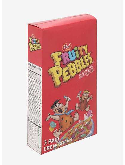 Caja De Cereal Fruity Pebbles Calcetines