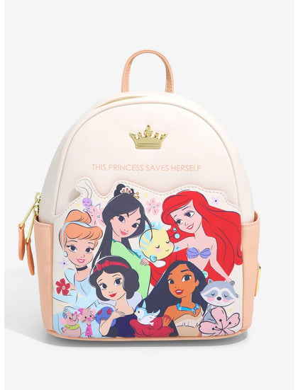 Princesas Disney Mochila Chibi