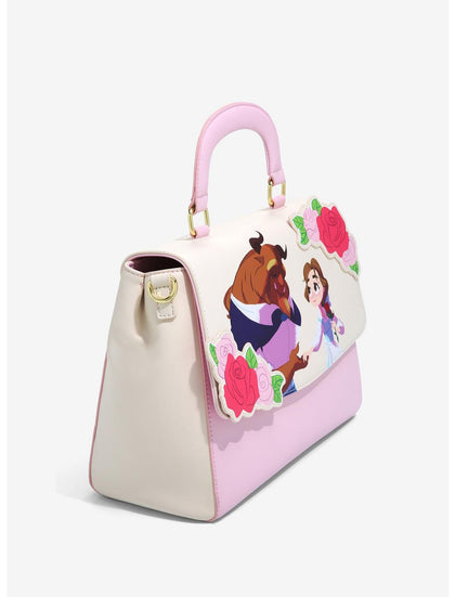La Bella Y La Bestia Bolsa Satchel Mini Chibi