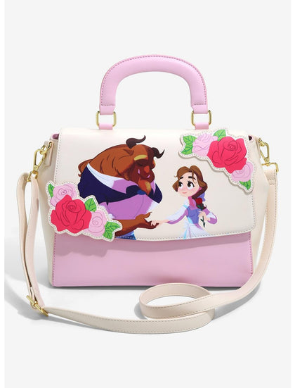 La Bella Y La Bestia Bolsa Satchel Mini Chibi