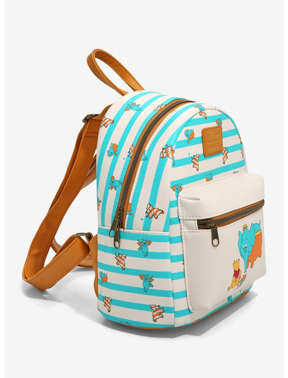 Winnie Pooh Mochila Rayas