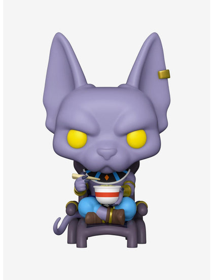 Funko Dragon Ball Super Pop! Animation Beerus Comiendo Noodle