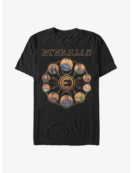 Eternals Camisa Personajes Marvel