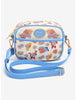 Winnie Pooh Bolsa Crossbody Azul Floral