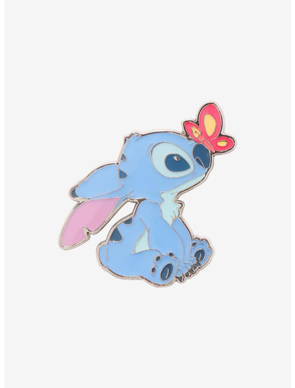 Stitch Pin Con Flor