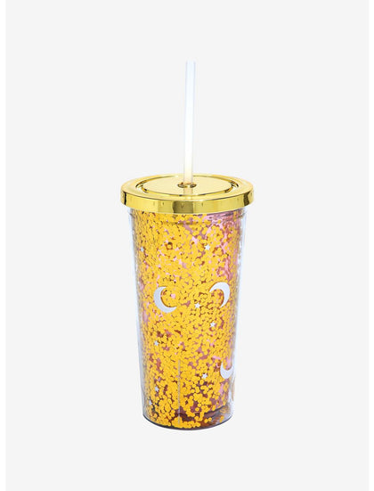 Sailor Moon Termo Glitter Dorado