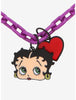 Betty Boop Collar Morado Corazon